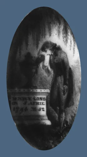 Memorial to Mary Long by John Ramage, artwork, 1794