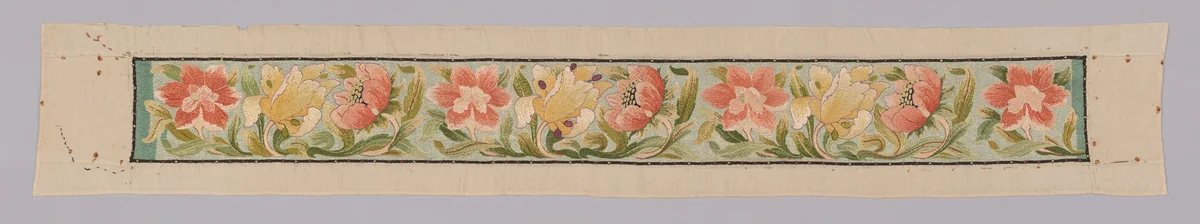 Border for a Table Cover or Valance by May Morris, textile, 1890-1899