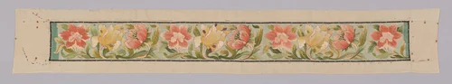 Border for a Table Cover or Valance by May Morris, textile, 1890-1899