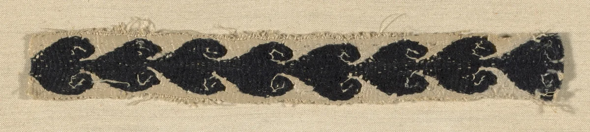 Fragment by Coptic Egypt, textile, 301-500