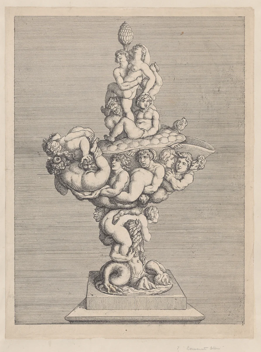 The Sledmere Loving Cup by Thomas Rowlandson, print, 1808