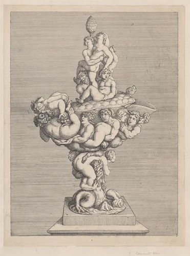 The Sledmere Loving Cup by Thomas Rowlandson, print, 1808