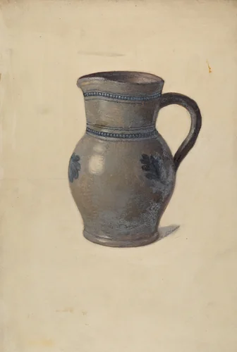 Pitcher by Max Soltmann, index of american design, 1937