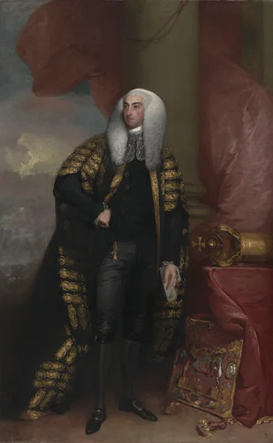 Baron FitzGibbon by Gilbert Stuart, painting, 1789