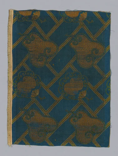 Fragment by Japan, textile, 1675-1700