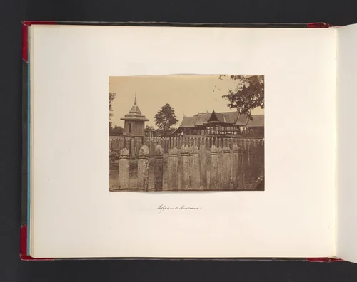 Elephant Enclosure by John Thomson, photograph, 1865