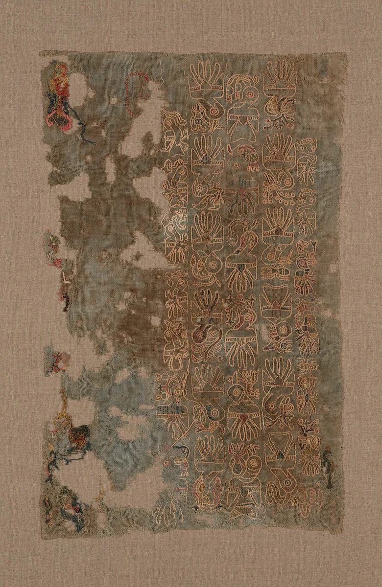 Sampler by Nazca Peru, textile, 1-200