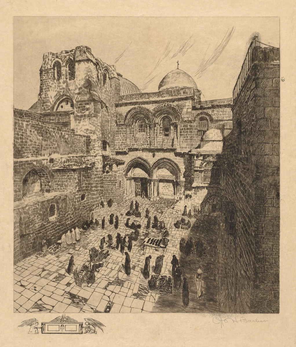 Grand Canal, Venice by Otto H. Bacher, print, 1888