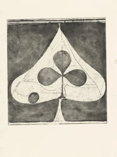 Blue Club [working proof 7] by Richard Diebenkorn, print, 1981