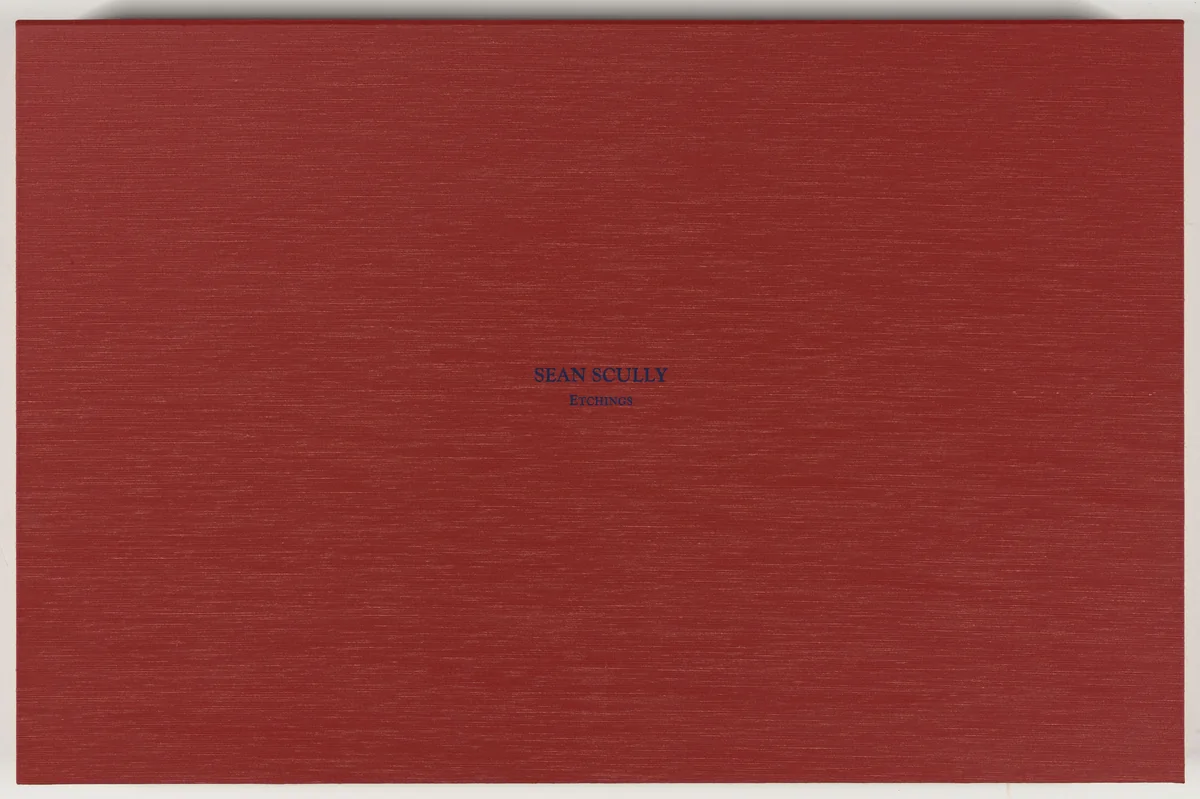 Etchings for Federico García Lorca by Sean Scully, portfolio, 2003