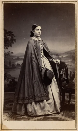 Portrait of a Woman by George H. Wood, photograph, 1860-1869