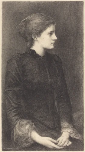 Mrs. Bonham by M.G. Fuchs
Sir Edward Coley Burne-Jones, print, 1902