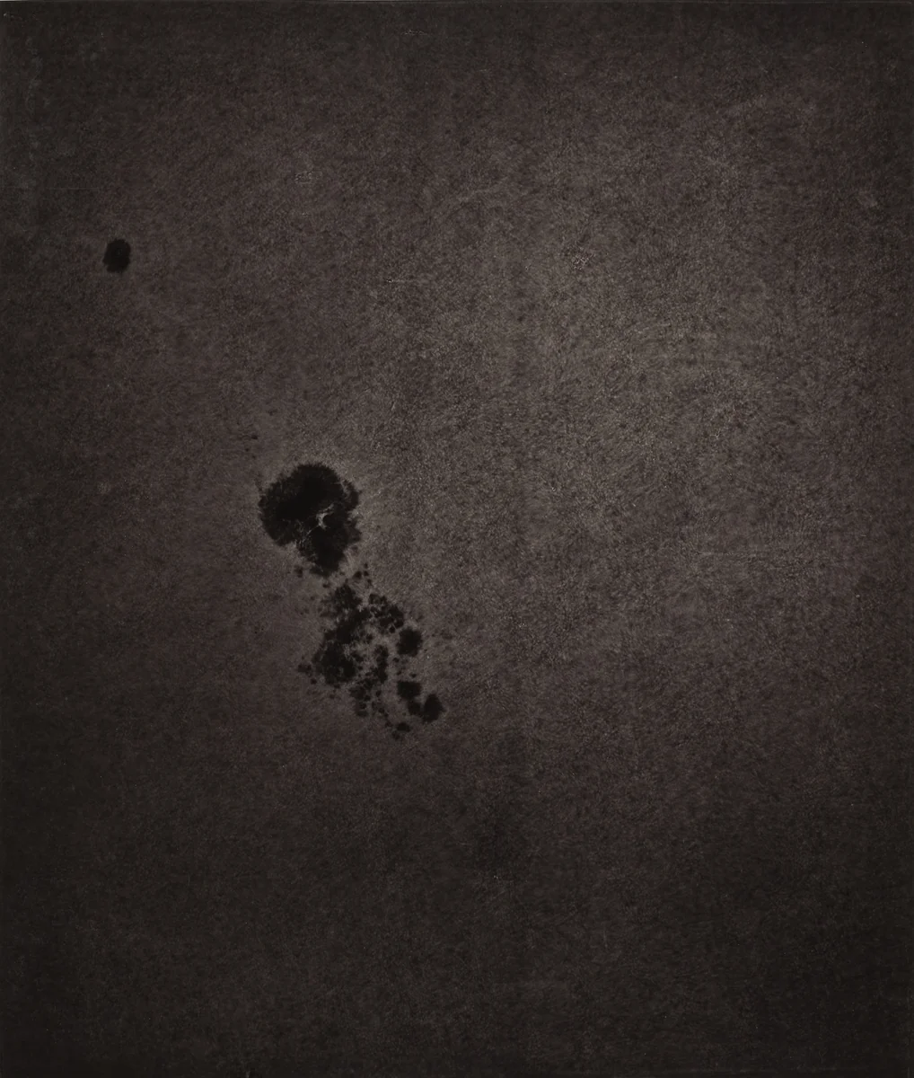 Région Centrale (Taches et Granulations), June 22, 1885, 7h 48m 40s by Jules Janssen, photograph, 1877