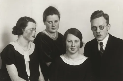 Sisters and Brother by August Sander, photograph, 1924