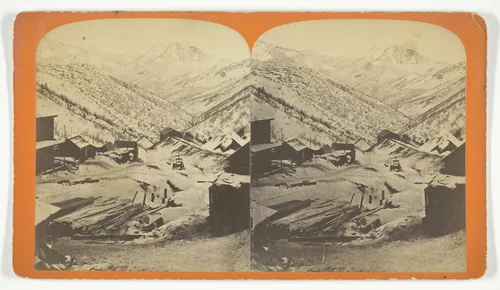 Bingham Canon, Telegraph Mine, near Salt Lake Utah by C. W. Carter, photograph, 1850-1899