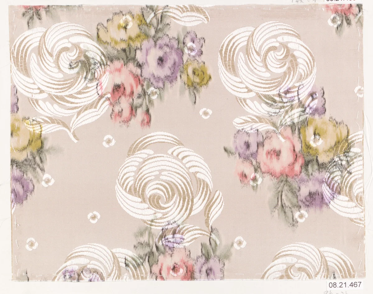 Textile sample by Unknown Designer, textile, 1900