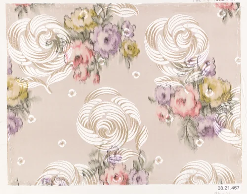 Textile sample by Unknown Designer, textile, 1900