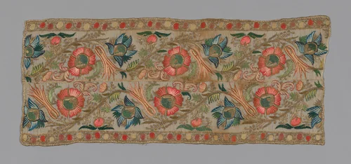 Fragment (Towel or Napkin Ends) by Turkey, textile, 1801-1900