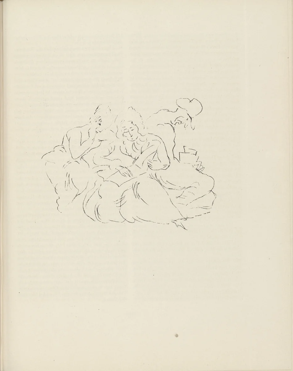 Untitled (plate, page 125) from the periodical Münchner Blätter für Dichtung und Graphik, vol. 1, no. 8 (August 1919) by Rudolf Grossmann, periodical, 1919