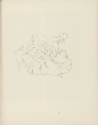 Untitled (plate, page 125) from the periodical Münchner Blätter für Dichtung und Graphik, vol. 1, no. 8 (August 1919) by Rudolf Grossmann, periodical, 1919