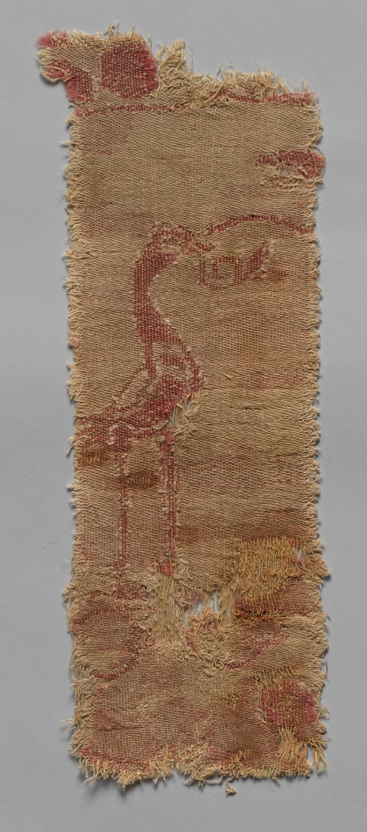 Fragment of Large Scale Roundel by Unknown, textile, 600-699
