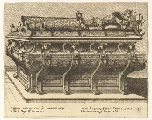 Cœnotaphiorum (4) by Hans Vredeman de Vries, print, 1563