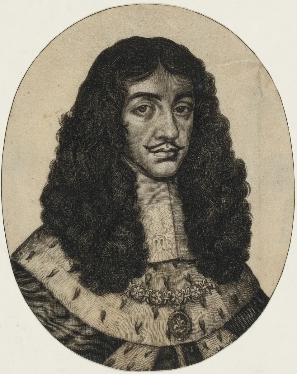 Charles II by Unknown 19th Century, print, 1800-1899