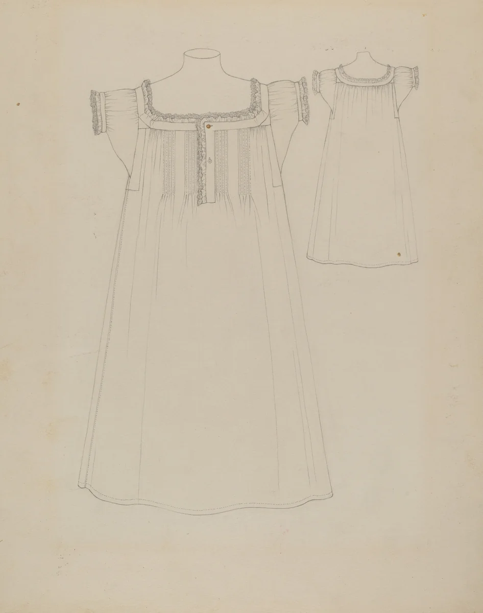 Chemise by Rosalia Lane, index of american design, 1936