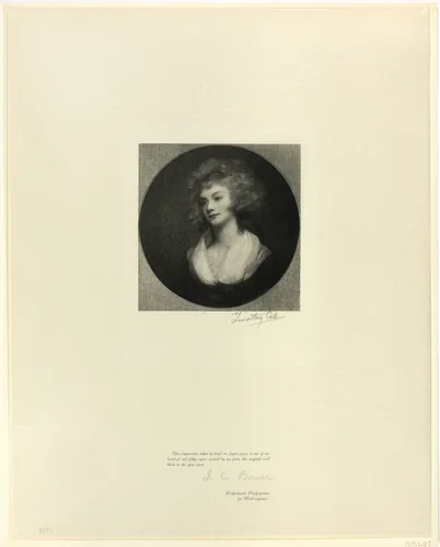 The Parson's Daughter, from Old English Masters by Timothy Cole, print, 1898
