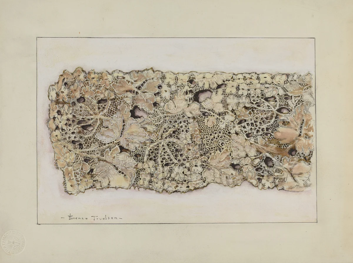 Silk Lace by Florence Truelson, index of american design, 1937