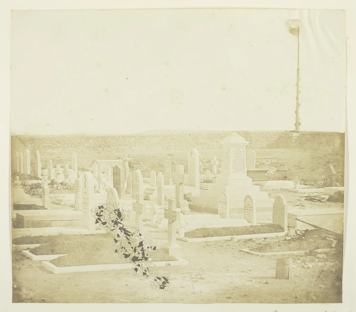 Cemetery on Cathcart's Hill by James Robertson, other, 1855