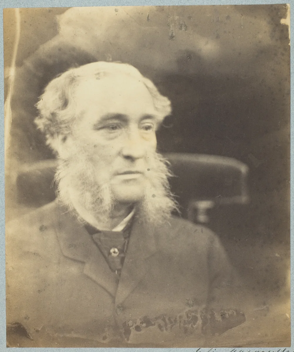 Unknown Man by Julia Margaret Cameron, photograph, 1864-1866