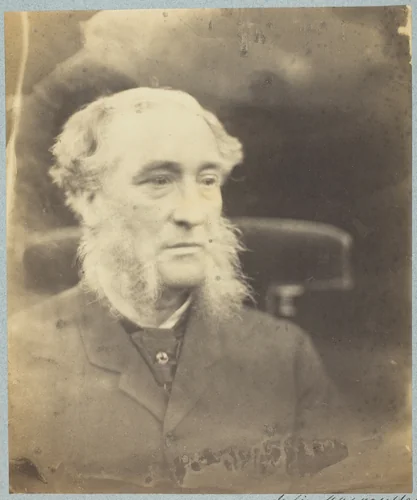 Unknown Man by Julia Margaret Cameron, photograph, 1864-1866