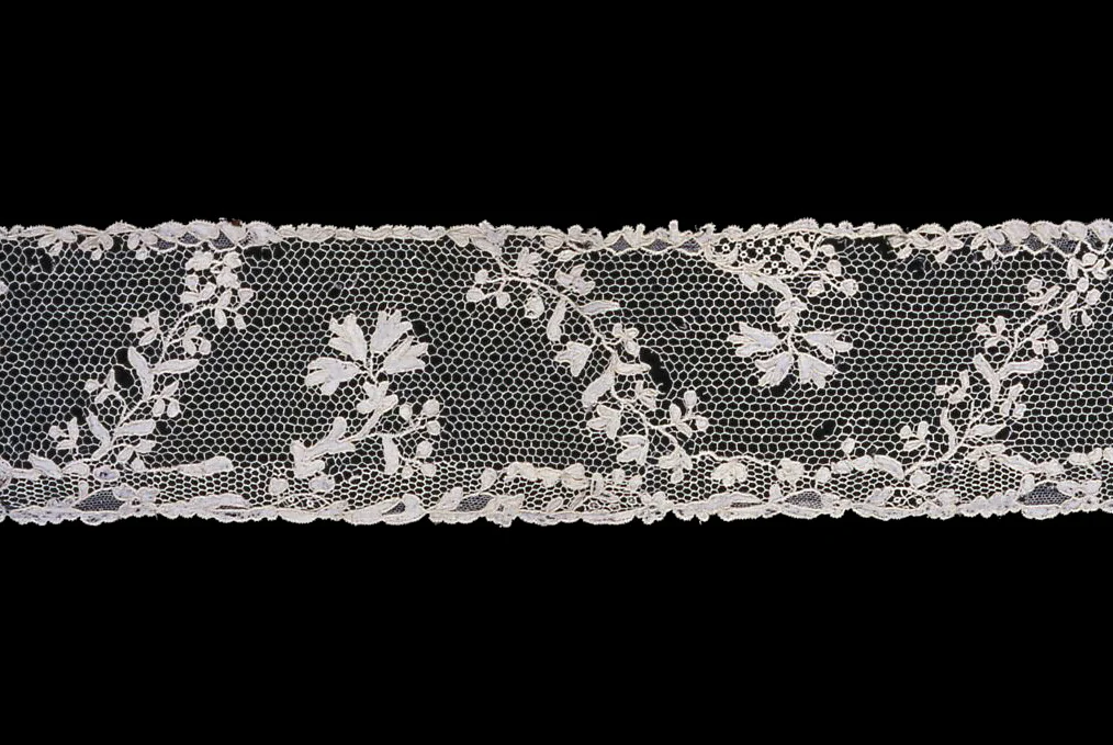 Two Fragments (Border) by France, textile, 1765-1775