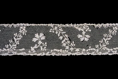 Two Fragments (Border) by France, textile, 1765-1775