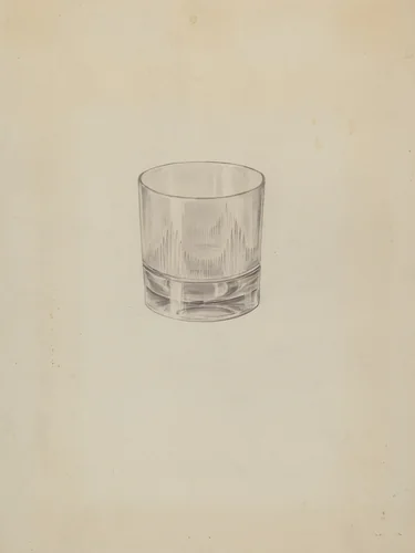 Glass by Lillian Causey, index of american design, 1937