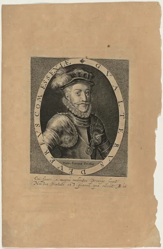 Walter Devereux, First Earl of Essex by Magdalena van de Passe
Willem de Passe, print, 1620