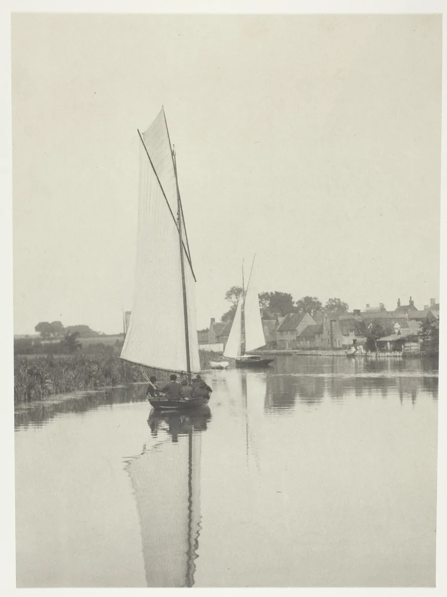 The Village of Horning by Peter Henry Emerson, photograph, 1886