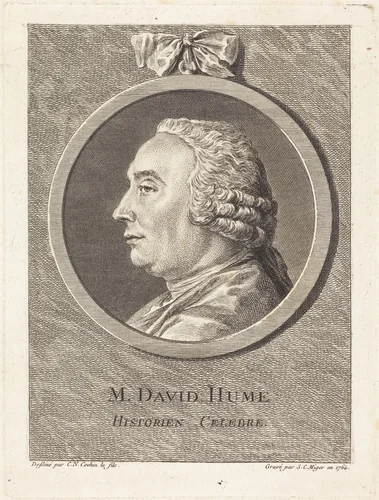M. David Hume by Simon Charles Miger, print, 1764