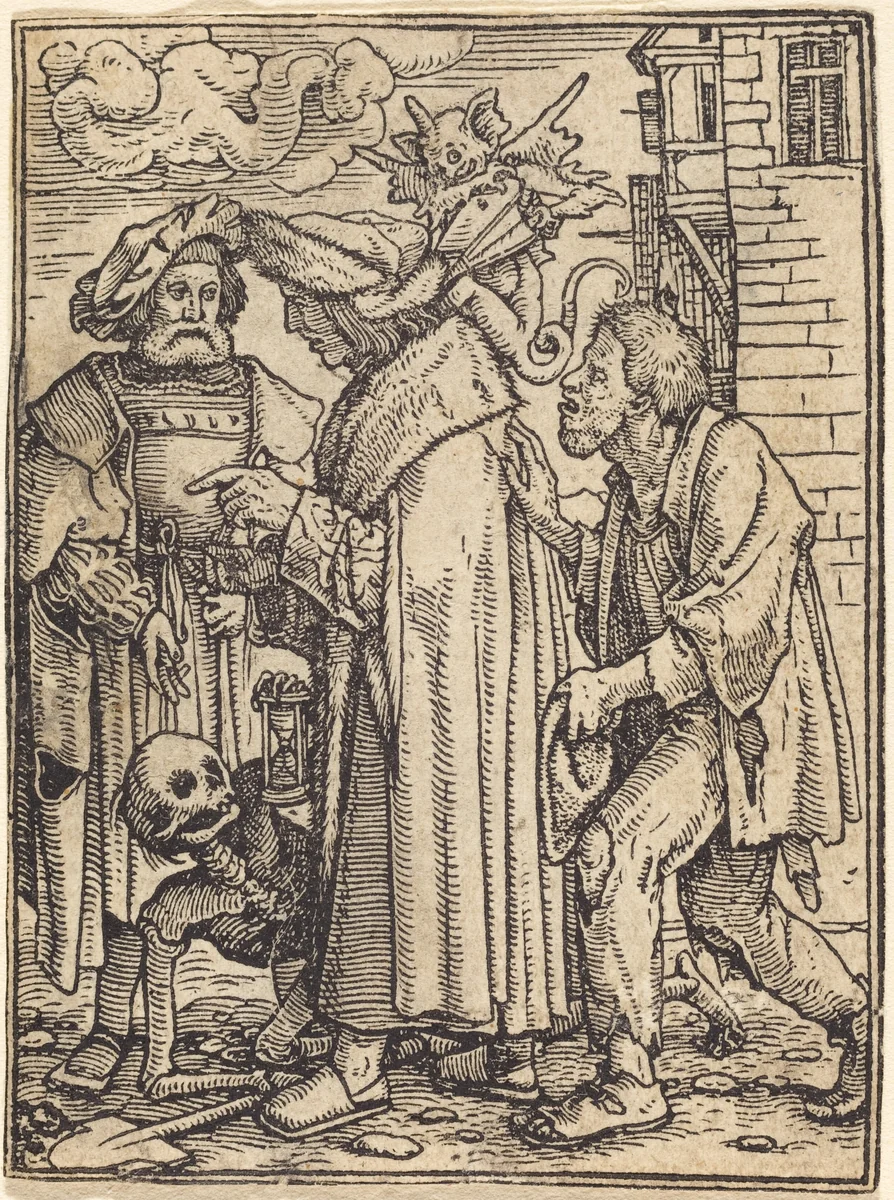 The Councillor by Hans Lützelburger, print, 1521-1531