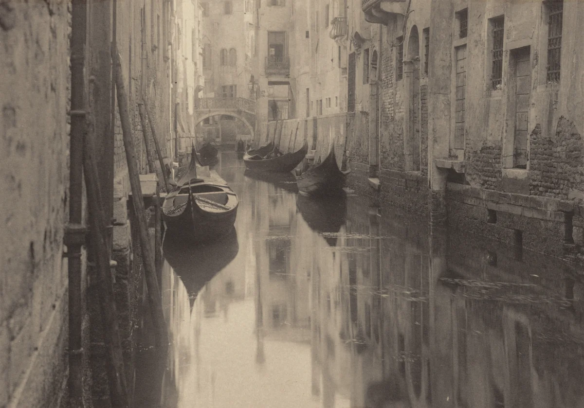 A Bit of Venice by Alfred Stieglitz, photograph, 1894