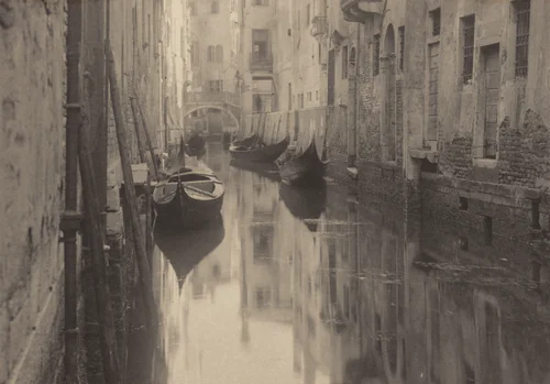 A Bit of Venice by Alfred Stieglitz, photograph, 1894