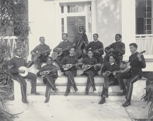 A guitar and mandolin club by Frances Benjamin Johnston, photograph, 1899
