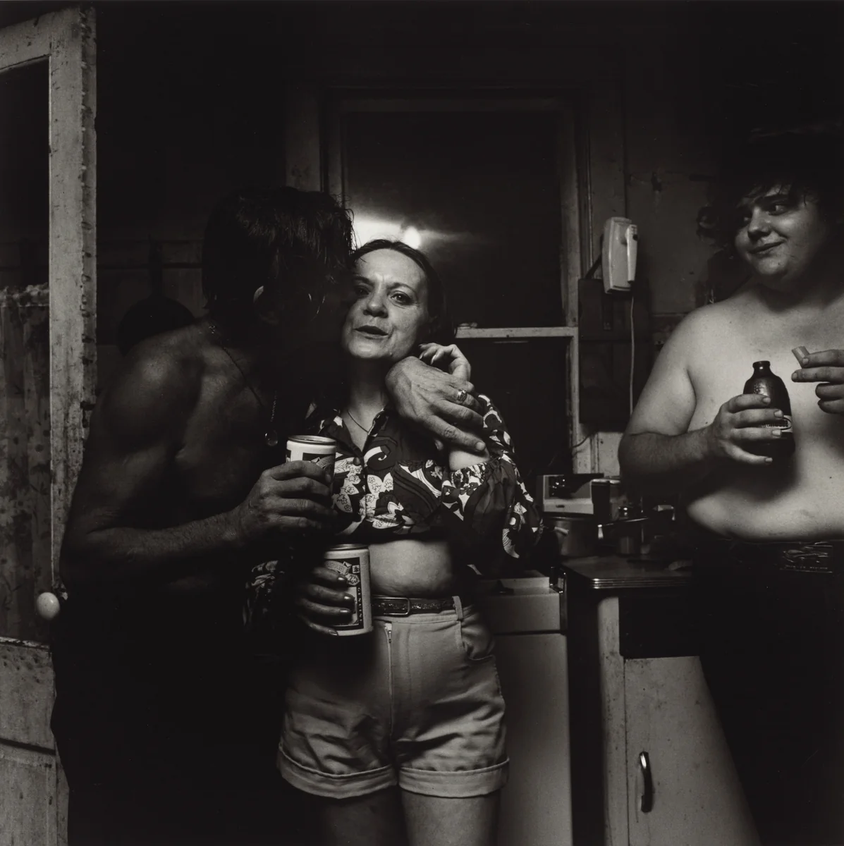 Oslin's Graduation Party, Martins Creek, Pennsylvania by Larry Fink, photograph, 1977