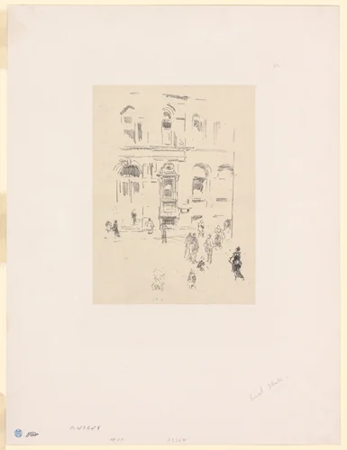 Victoria Club by James McNeill Whistler, print, 1879