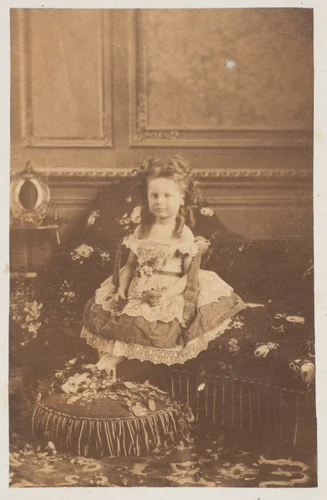 Le fauteuil by Pierre-Louis Pierson, photograph, 1860-1869