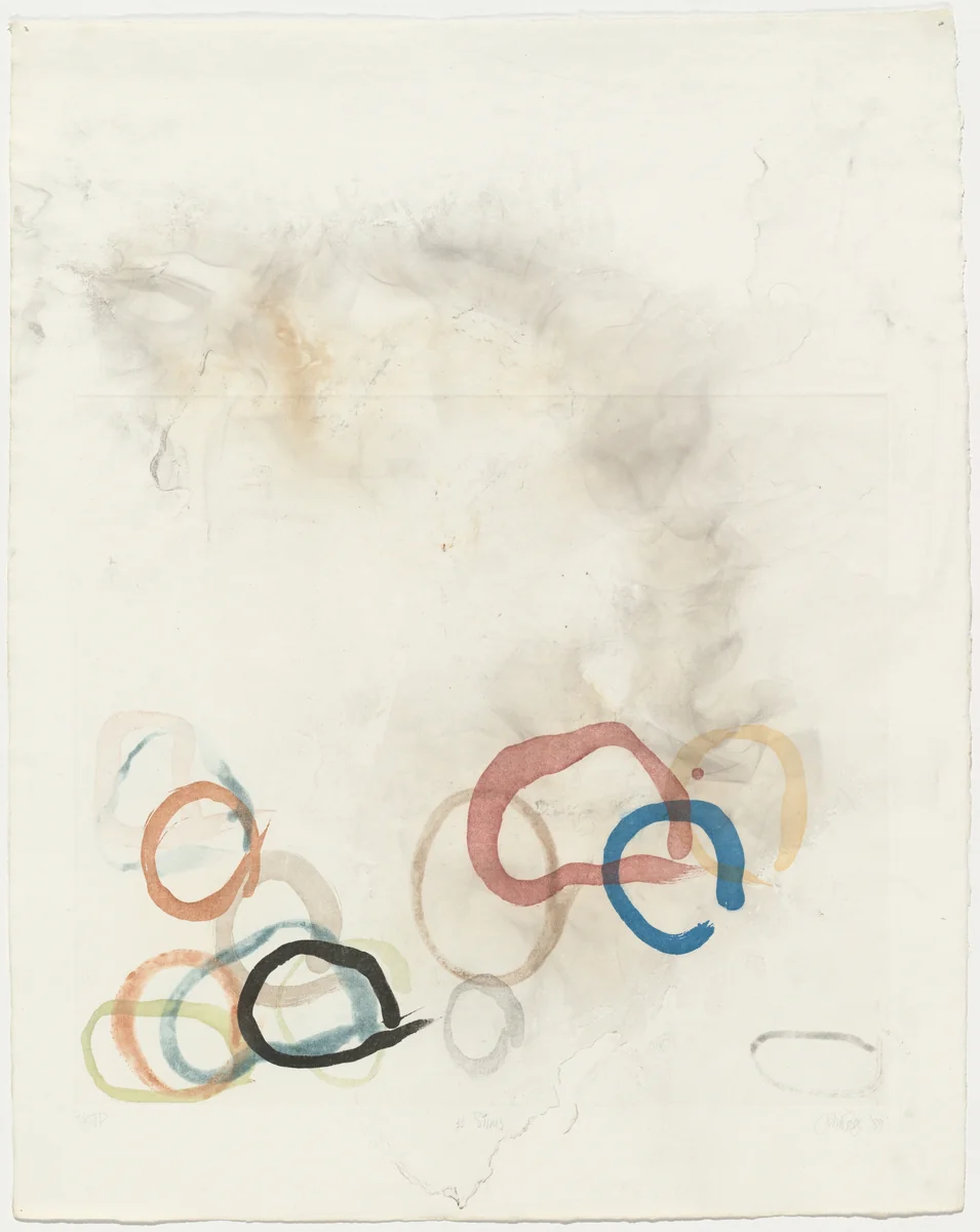 11 Stones by John Cage, print, 1989