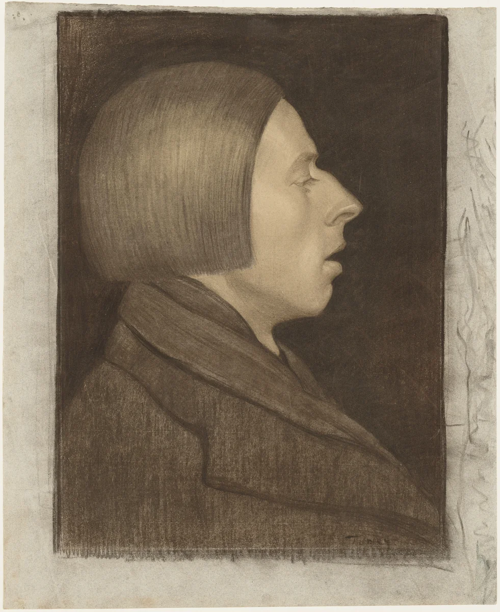 Winthrop Parkhurst by Mark Tobey, drawing, 1916