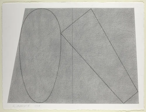 Untitled by Robert Mangold, drawing, 1994