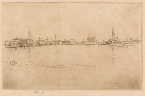 Salute Dawn by James McNeill Whistler, print, 1879-1880